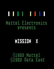 Mission X Title Screen